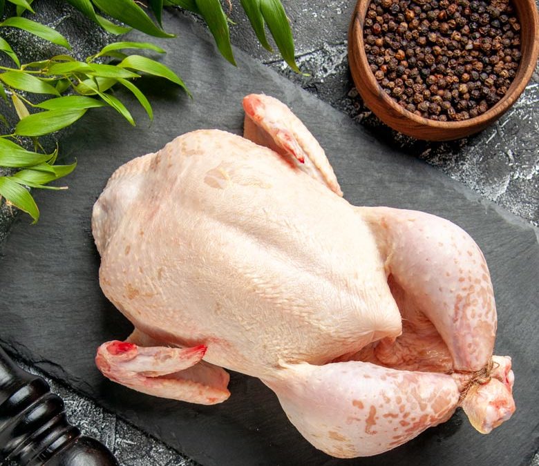 Fresh halal chicken cuts at Persia Meat Shop